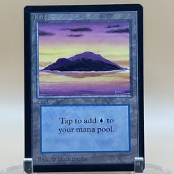 MTG Beta Island (1993) — Mark Poole — Vintage Black Border - Image 3