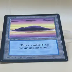 MTG Beta Island (1993) — Mark Poole — Vintage Black Border - Image 5