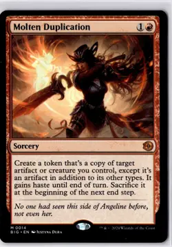 Molten Duplication Outlaws of Thunder Junction: the Big Score Regular NM M 0014 - Image 1