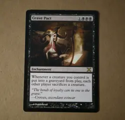 MTG Grave Pact - 10th Edition Regular 2007 (Near Mint Condition) - Image 2