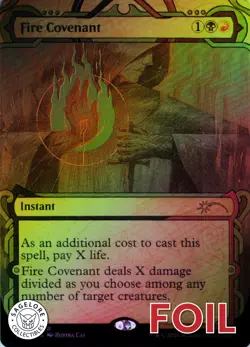 Fire Covenant - Foil - Secret Lair Strixhaven - 271 NM - Image 1