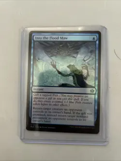 Into the Flood Maw Bloomburrow Foil - Image 1