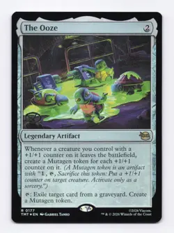 The Ooze (Foil) 0177 (R) MTG Teenage Mutant Ninja Turtles (TMT) - Image 1