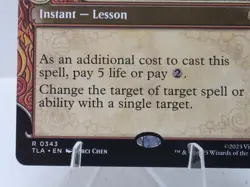 Magic The Gathering - Avatar: The Last Airbender - Redirect Lightning - Image 5