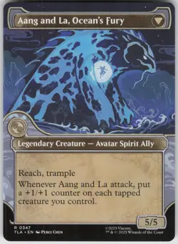 MTG Aang Swift Savior Showcase Normal NM Avatar: The Last Airbender Magic 347 - Image 2