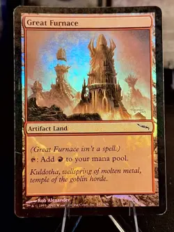 Great Furnace Mirrodin Foil - See Pictures - Image 1