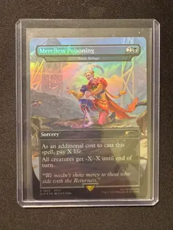 MERCILESS POISONING - TOXIC DELUGE FOIL - Magic: The Gathering - NM/M - Image 1