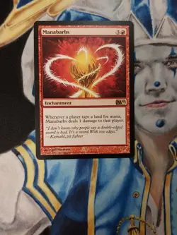 Manabarbs MTG Magic 2010 Rare Red Enchantment Slightly Played x1 MB6 - Image 2