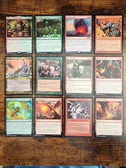 MTG Wort the Raidmother ⭐EDH Commander Starter Deck ⭐12 Cards ⭐7 Rare/UnCn Magic - Image 1