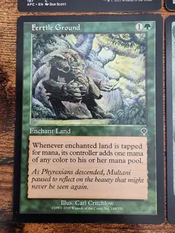 4x MTG EDH Commander Mana Ramp Rock Staples ⭐Arcane Signet Gruul ⭐Fertile Ground - Image 5