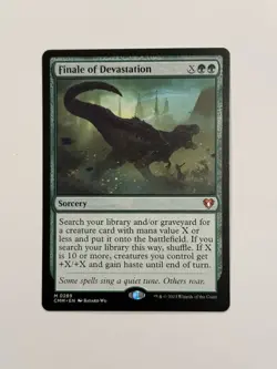 Finale of Devastation Commander Masters Regular NM Free Ship - Image 1