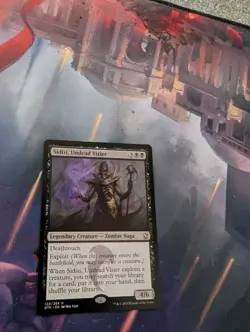 1x Sidisi, Undead Vizier Light Play, English Dragons of Tarkir MTG Magic - Image 1