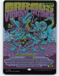 Gargos, Vicious Watcher #1329 Foil Secret Lair Drop Series - Image 1