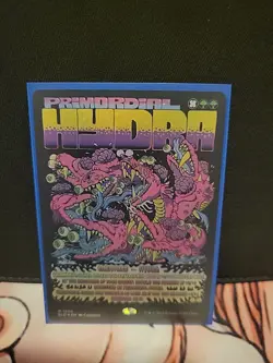 MTG Secret Lair Drop Series #1330 Primordial Hydra Foil Card NM Condition - Image 2