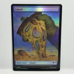 Island Pizza Land Foil #254 MTG Teenage Mutant Ninja Turtles TMT EN NM - Image 1