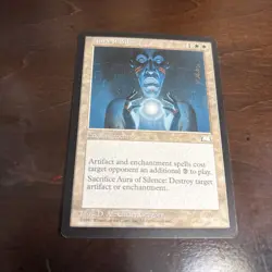Aura of Silence Weatherlight Regular Magic the Gathering MTG Card - Image 2