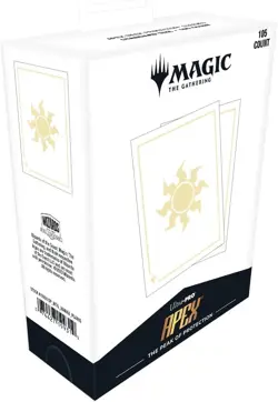 MTG MANA 8 105CT APEX DECK PROTECTOR SLEEVES - PLAINS - Image 2
