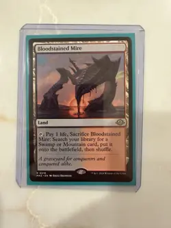 MTG Bloodstained Mire Land Rare Modern Horizons 3 Regular Card 216 - Image 1