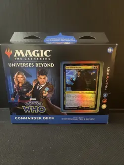 Mtg Doctor Who Commander Deck, Doctors Nine, Ten And Eleven. 195166228815 - Image 1