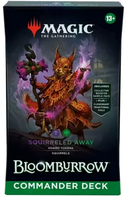 MTG Bloomburrow Squirreled Away Commander Deck - Image 1