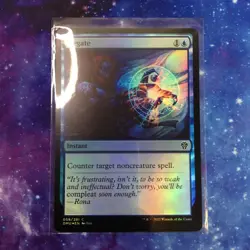 Negate - 058/281 - Instant - Foil (Dominaria United) MTG Magic - Image 1