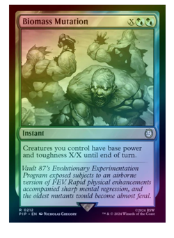 Biomass Mutation - Foil Fallout MTG - Image 1