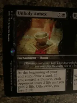 Unholy Annex Ritual Chamber Duskmourn: House of Horror Regular - Image 3