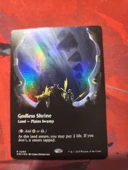 Godless Shrine (Borderless) Edge of Eternities Foil - Image 1