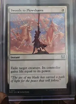 Swords to Plowshares Commander: Streets Of New Capenna MTG Regular Near Mint - Image 3