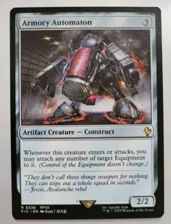 MTG - Final Fantasy: Armory Automation (0336) - Rare - Near Mint - Image 1