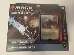 MTG Universed Beyond Warhammer 40k Commander Deck - The Ruinous Powers - Sealed - Image 1