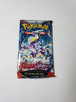 Pokemon Scarlet And Violet Base Set Sealed, Booster Pack, English - Image 1