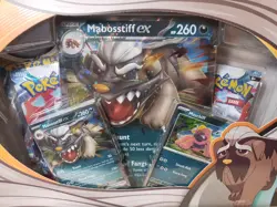 Pokemon Factory Sealed Mabostiff Ex Box With 4 Booster Packs Promo And Jumbo - Image 2