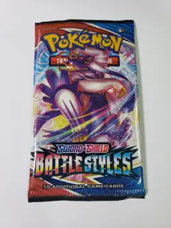 Pokemon Battle Styles Sword and Shield Booster Pack - Factory Sealed - Image 1