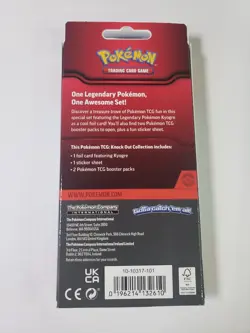Pokemon TCG Kyogre Knock Out Collection Pack - New/sealed - Image 2