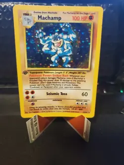 Machamp 008/102 Deck Exclusives Holo MP Pokemon First Edition - Image 1