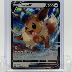 Pokemon TCG Crown Zenith Eevee #108/159 Ultra Rare NM - Image 1