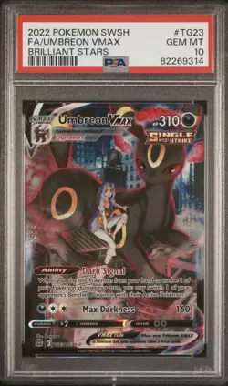 Pokemon Brilliant Stars Collection Umbreon VMAX TG23/TG30 PSA 10 - Image 1