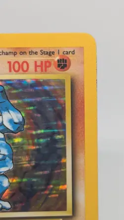 Pokemon TCG Machamp Holo Rare 1st Edition Base Set 8/102 LP/MP - Image 3