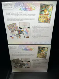 Pokemon Prismatic Evolutions Factory Sealed Elite Trainer Box ETB x2 - Image 2