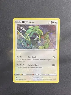 Pokemon TCG Rayquaza Sword & Shield Swsh029 Holo Promo - Image 1