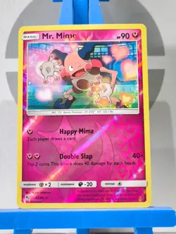 Mr. Mime 43/68 - Sun & Moon: Hidden Fates - Reverse Holo Rare - Pokemon TCG - Image 2
