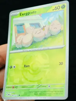 Exeggcute 001/131 Master Ball Holo - LP-NM - Pokemon - PRE - Lori Suzuki - Image 2