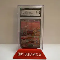 Pokemon Mew ex (2023) English Black Star Promo 053 CGC 9.5 Full Art Holo - Image 1