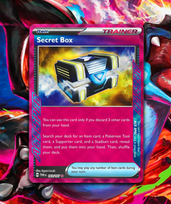 Pokemon TCG Secret Box 163/167 Twilight Masquerade Ace Holo - Image 1