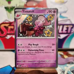Tinkatuff 166/091 Baby Shiny - Paldean Fates - Pokemon TCG - SHIPS FAST - Image 1