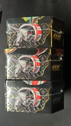 Pokemon Paldean Fates Large Tin -Full Set of 3 - Brand New / Factory Sealed! - Image 3