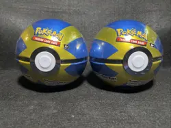 Pokemon TCG Pokeball QuickBall Tin Factory Sealed New - Image 1