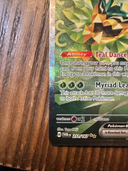 Pokemon TCG Teal Mask Ogerpon EX 211/167 Twilight Masquerade Ultra Rare L@@K! - Image 5