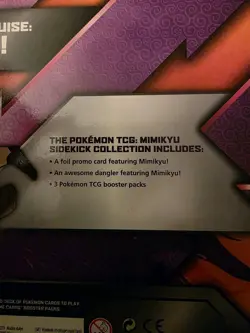Pokemon TCG: Mimikyu Sidekick Collection Box New/Sealed n504 - Image 5